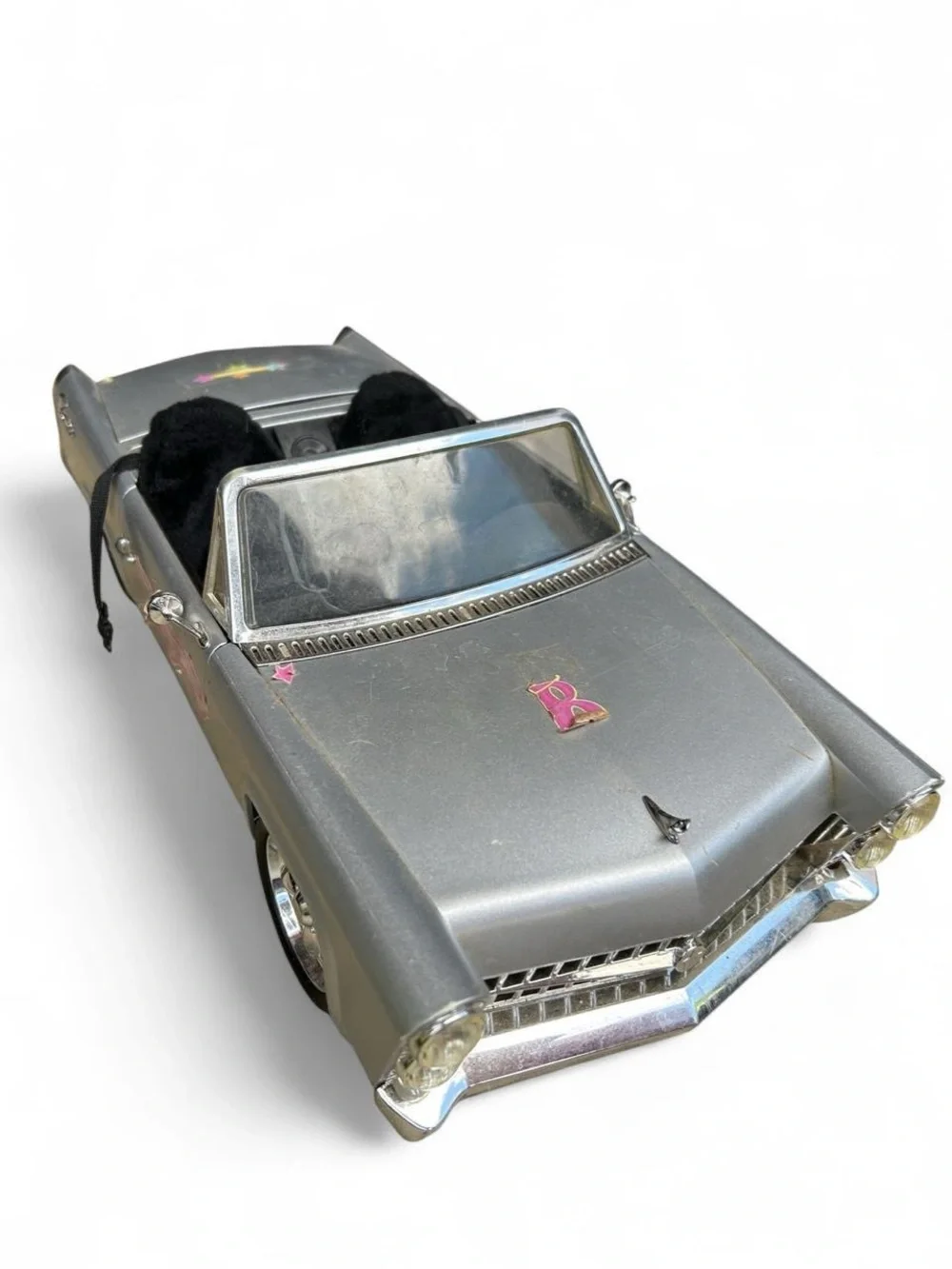 2002 MGA Bratz Cadillac Convertible RC Car Silver Y2K Glam Cruiser Millennial OS